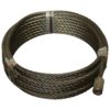 RuggedTow 7/8" X 80' Wire Rope Roll Off Cable – Heavy-Duty With Durable Button Stop - View #4