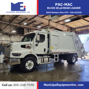 Pac-Mac RLJ20 – 20 yd Rear Loader 2024 Western Star 47X – VIN UX5159