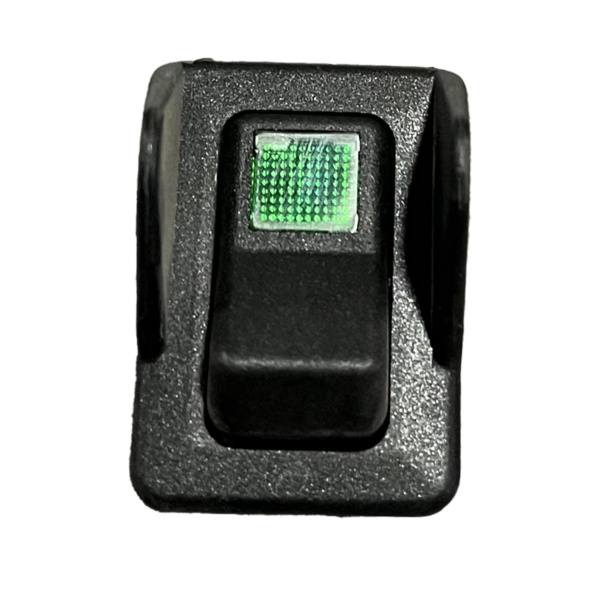 Galbreath Green Illuminated Rocker Switch 12 Vdc
