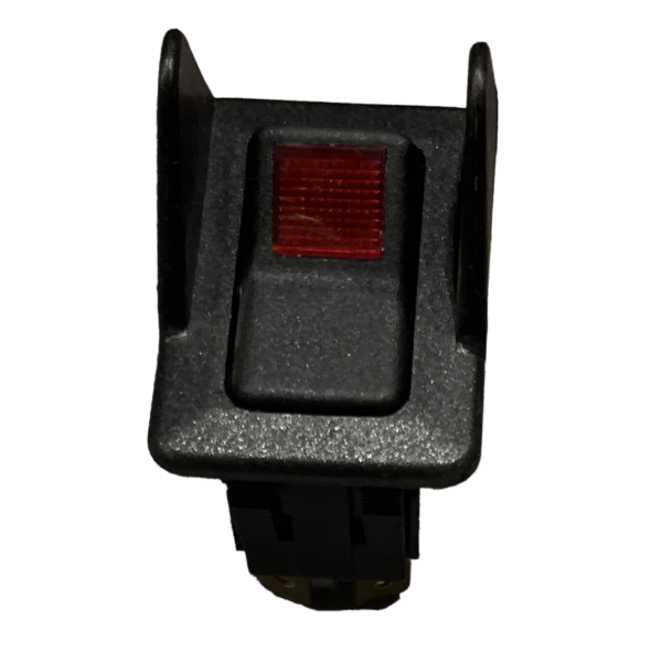 Galbreath Red Illuminated Rocker Switch 12 Vdc