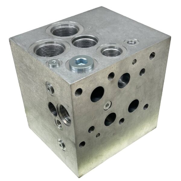Marathon, 020661, Hydraulic Block, Subplate 08 1 Stn 24 Orf R On
