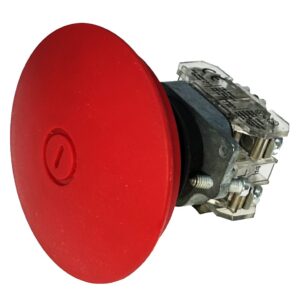 Curbtender, 345-021-000, Switch E-Stop, Mushroom, Red