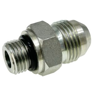 Perkins, D63430, Hydraulic Fitting, Adapter #8 MJIC - #6 MORB