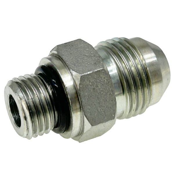 Perkins, D63430, Hydraulic Fitting, Adapter #8 MJIC - #6 MORB