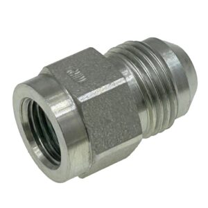 Perkins, D63431, Hydraulic Fitting, Reducer #6 FNPT - #8 MJIC