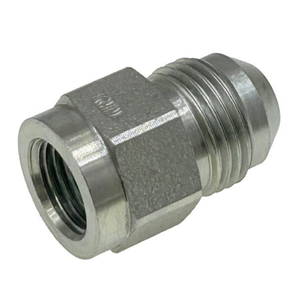 Perkins, D63431, Hydraulic Fitting, Reducer #6 FNPT - #8 MJIC