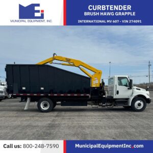Curbtender Brush Hawg Grapple International MV607 – VIN 274091
