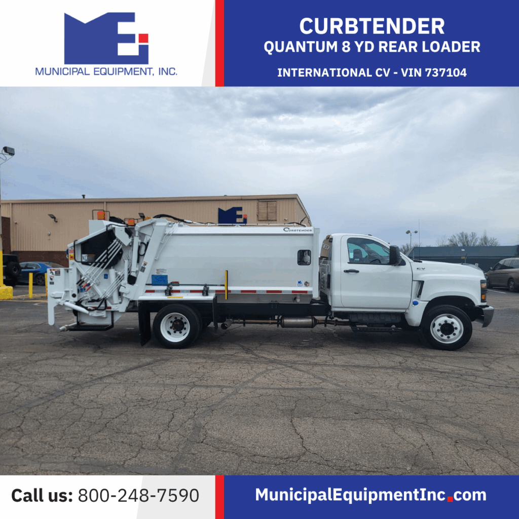 Curbtender 8 yd Quantum International CV – VIN 737104