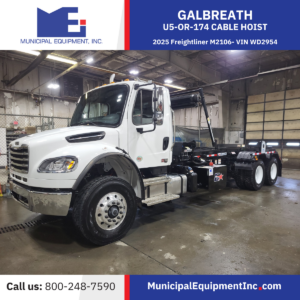 Galbreath U5-OR-174 Roll Off Hoist Freightliner M2106 – VIN WD2954