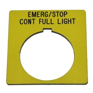 Marathon Legend 30mm Emer Stop/Cont Full
