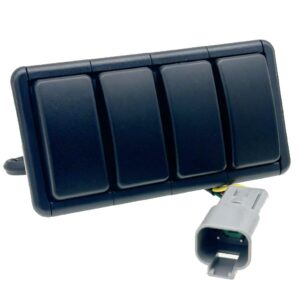 Curbtender, 346-018-004, SWITCH ASSEMBLY 4 CAN ROCKER CT