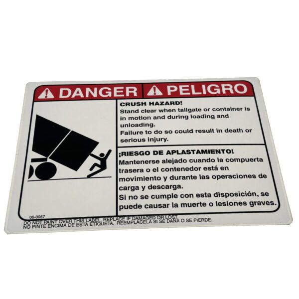 Marathon, 060057, Decal, Warning Stand Clear