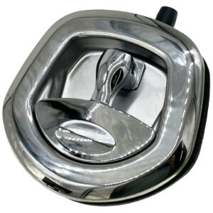 LATCH, WHALETAIL, STAINLESS, 3 PT RH