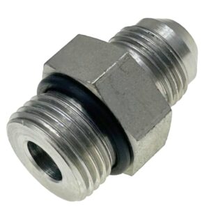 Perkins, D63044, Hydraulic Adapter, #12 MORB - #8 MJIC