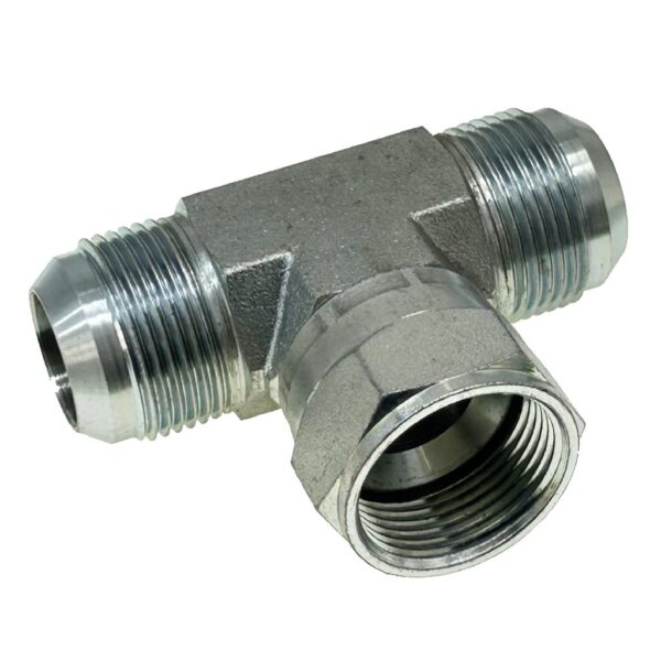 Perkins, D63049, Hydraulic Fitting, Tee, #16 MJIC - #16 FJIC - #16 MJIC