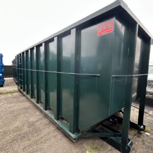 Fleetgenius, ROR-40-22, Roll Off Container, 40 Yard, Open Top, Rectangle