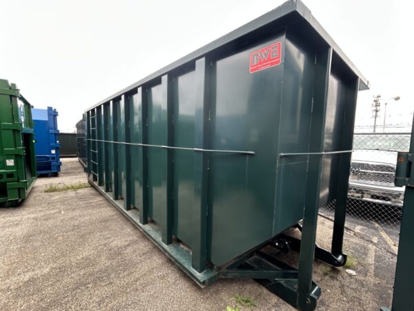 Fleetgenius, ROR-40-22, Roll Off Container, 40 Yard, Open Top, Rectangle