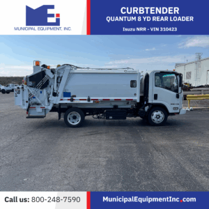 Curbtender 8 yd Quantum 2024 Isuzu NRR – VIN 310423