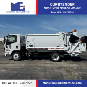 Curbtender 8 yd Quantum 2025 Isuzu NRR – VIN P00331