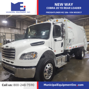 New Way 20 yd Cobra Rear Loader 2025 Freightliner M2 – VIN WD2817