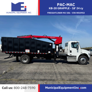 Pac-Mac KB-20 Grapple 2025 Freightliner M2 106 VIN – WD2953