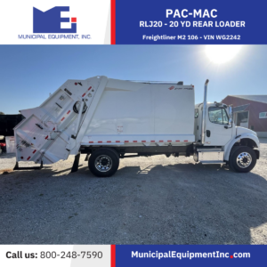 Pac-Mac RLJ20 20 yd Rear Loader 2026 Freightliner M2 106 VIN WG2242