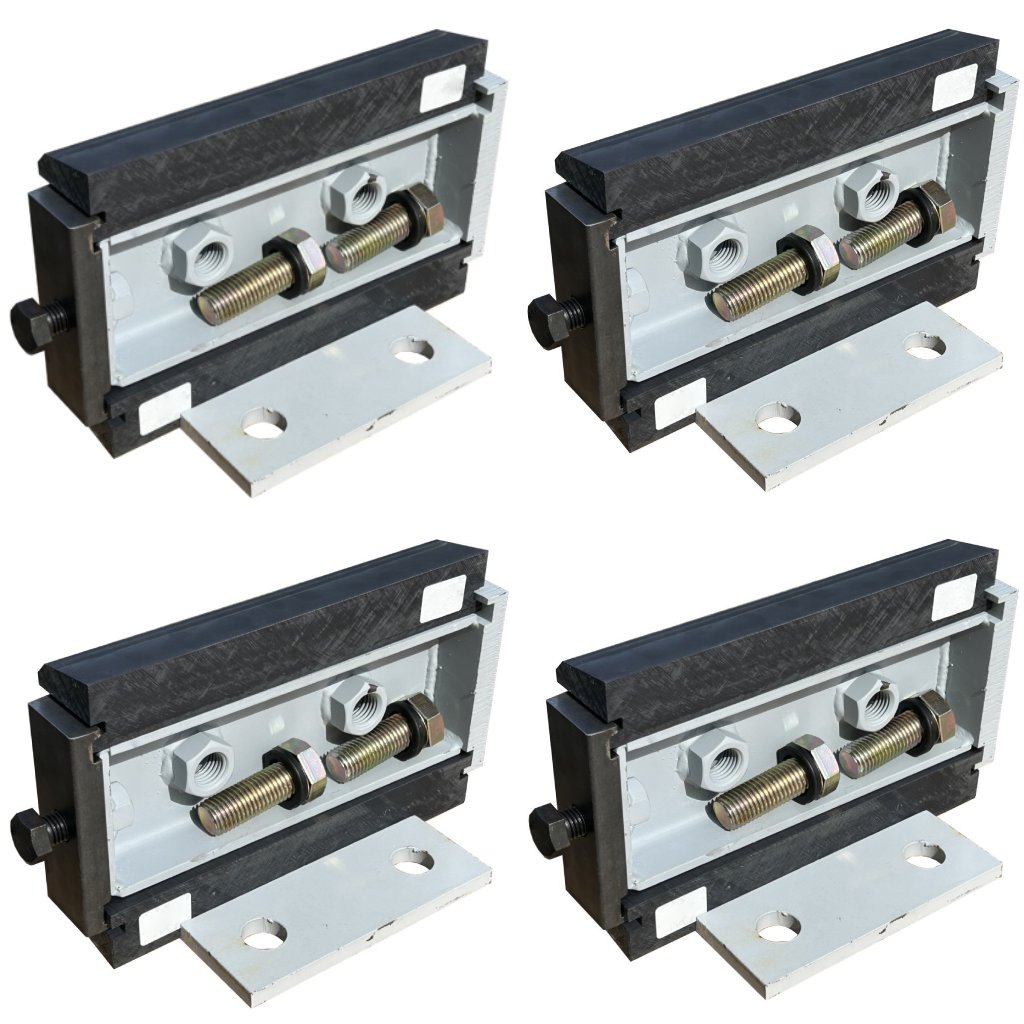 New Way, 136811, Eject Panel Shoe Kit, Nylon Pad, Rear Load, Includes Four 133657 Shoes