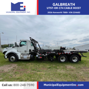 Galbreath U75T-OR-174 Roll Off Hoist 2026 Kenworth T880 – VIN 224683