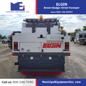 Elgin Broom Badger Isuzu NRR Chassis – VIN 309597