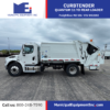 Curbtender 11 yd Quantum Freightliner M2 106 – VIN WG2202