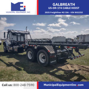 Galbreath U5-OR-174 Roll Off Hoist Freightliner M2106 – VIN WG2252