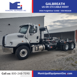 Galbreath U5-OR-174 Roll Off Hoist Freightliner 114SD – VIN WS2638