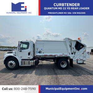 Curbtender 11 yd Quantum MD Freightliner M2 106 – VIN WG2205