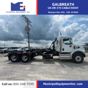 Galbreath U5-OR-174 Roll Off Hoist 2027 Western Star 49X – VIN XF3502